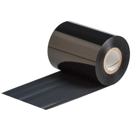 Brady R6002 Single-Color Printer Ribbon, Black, 984 ft L