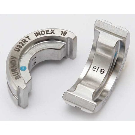 Burndy U32RT Crimping Die, U Style, 12 tons, 400 kcmil