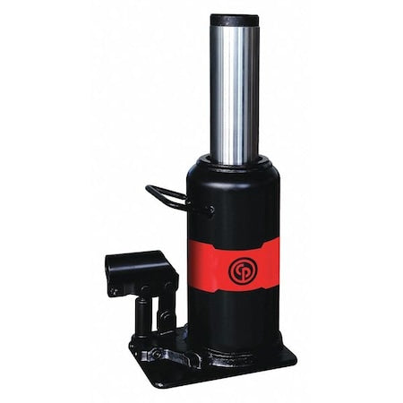 Chicago Pneumatic CP81300 Bottle Jack, 30 Ton (30T), Large Base Plate, High Lift Capacity & Durability