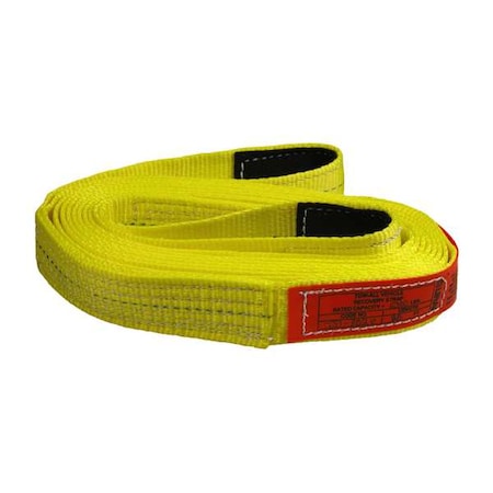 Lift-ALL TS2803NX25 Tow Strap, Nylon, 1400 lb., 3 in., 25 ft.