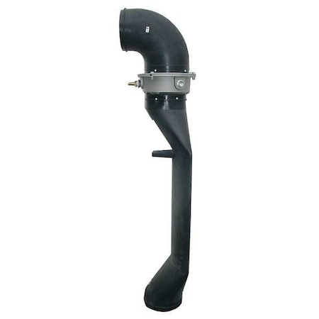 AIR Systems Intl SV-189-29 Conf Sp Fan w/ Saddle Vent, Blck, 8 In