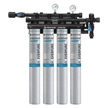 Pentair Everpure EV932504-75 Water Filtration System, 0.5micron, 293/4 in H