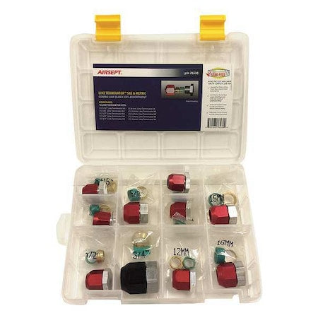 Airsept 76530 Line Terminator SAE / Metric, 10 pcs