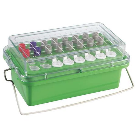 Heathrow Scientific 120072 Cooler, Polycarbonate, 0.5-2mL