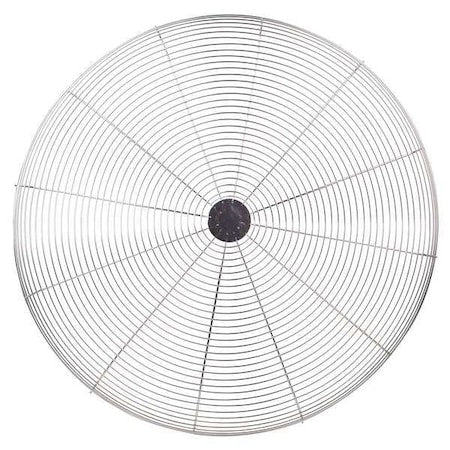 DAYTON 07084 FanGuard, Silver, 30 in Dia, StainlessSteel