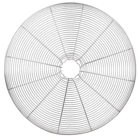 DAYTON 07085 FanGuard, Silver, 30 in Dia, StainlessSteel