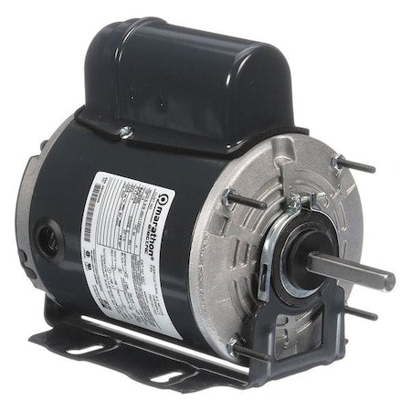 Leeson 048A11T2021 Permanent Split Capacitor General Purpose Farm Duty Motor, 1/4 HP, 48Y Frame, 115/230V AC Voltage