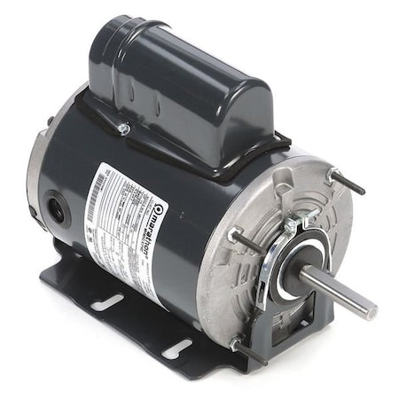 Leeson 048A11T2023 Permanent Split Capacitor General Purpose Farm Duty Motor, 1/2 HP, 48Y Frame, 115/230V AC Voltage