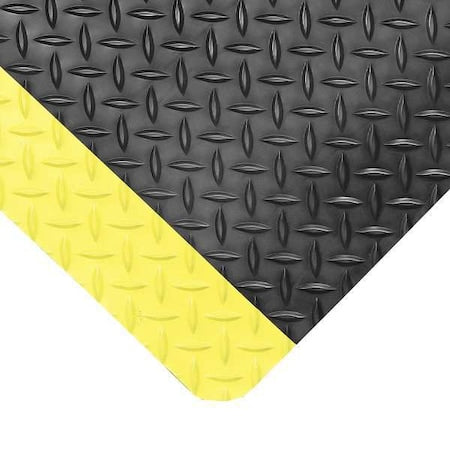 Notrax 738C0036YB Traction Runner, 5/32 in Thickness, 3 ft W x 75 ft L, Black