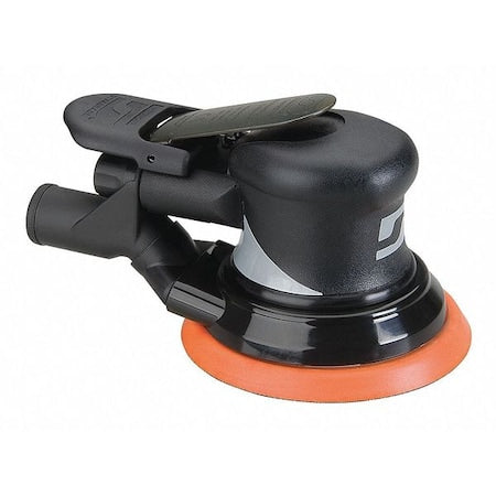 Dynabrade 56854 Air Orbital Sander, 5 in Disc Dia, Palm