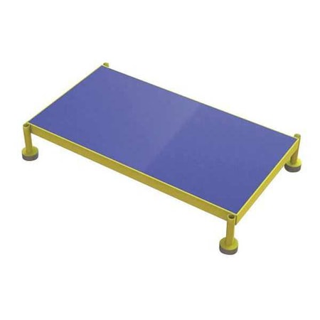 TRI-ARC MCOS36195 Adjustable Height Work Platform, Steel, 800 lb Load Capacity, 5 in to 8 in Platform Height