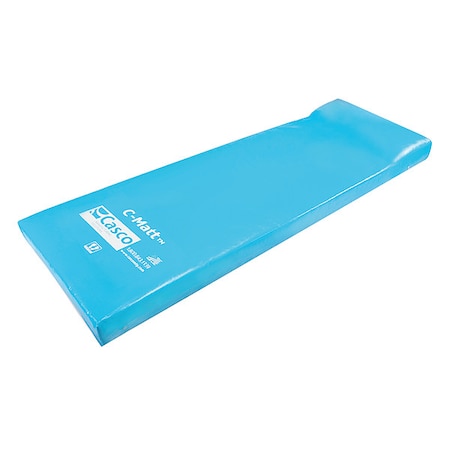 C-Matt H11910 Mattress, 75x25 in, 10 oz Poly, Blue, Pillow