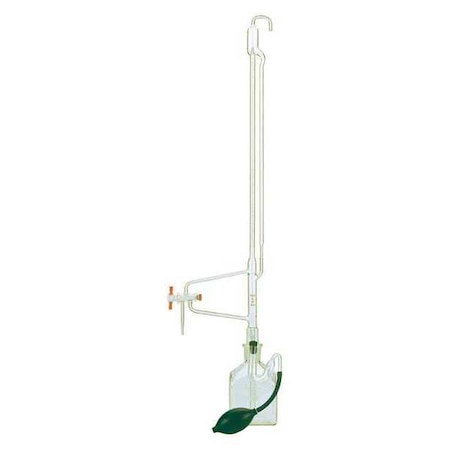 Kimble Chase 17124F-10 Automatic Reserv Fill Buret, Glass, 10mL
