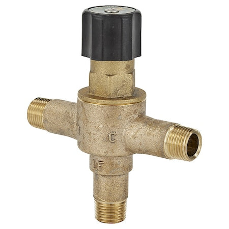 Leonard Valve 269-LF Thermostatic Mixing Valve, 1/2 in Inlet