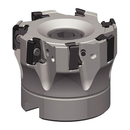 Widia 6425402 Indexable Face Mill, VSM490-10 Series, High Speed Steel, 10.00 mm Depth of Cut