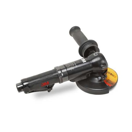 3M 28405 Right Angle Angle Grinder, 3/8 in NPT Female Air Inlet, Heavy Duty, 12,000 rpm, 1 HP