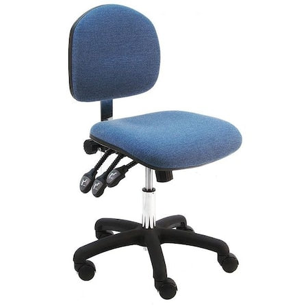 Benchpro LNS-F-TLC-WW-BLUE Fabric Task Chair, 17