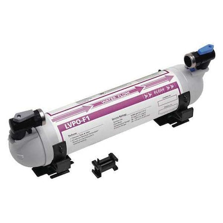 Pentair Shurflo 94-751-00-75 Inline Filter, POU, 16x3-1/4In, 3/8In