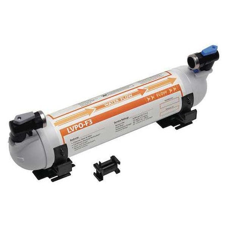 Pentair Shurflo 94-751-01-75 Inline Filter, POU, 16x3-1/4In, 3/8In