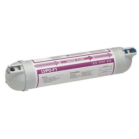 Pentair Shurflo 94-399-00-75 Inline Water Filter, 3 gpm, 3 3/8 in Dia