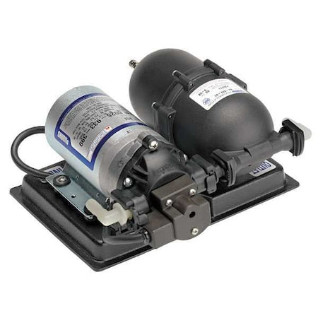 Pentair Shurflo 804-001 Booster Pump System, 1/3 hp, 115V AC, 1 Phase, 1/4 in Barb Inlet Size, 1 Stage, 87 psi Max Pressure