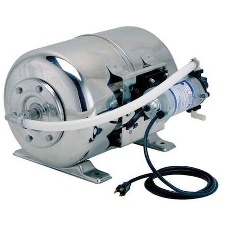 Pentair Shurflo 804-037 Booster Pump System, 1/3 hp, 115V AC, 1 Phase, 3/8 in Barb Inlet Size, 1 Stage, 117 psi Max Pressure