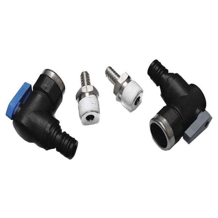 Pentair Shurflo 94-897-00-SS Quick Connect Kit, 117 psi, 3/8 in, 1/2 in. D