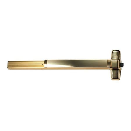 VON Duprin 99EO 3 US3 Rim Exit Device, Polished Brass