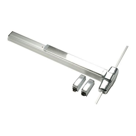 VON Duprin 9927EO 3 26D LBR SurfaceVert.Rod, Satin Chrome, Hex Dogging