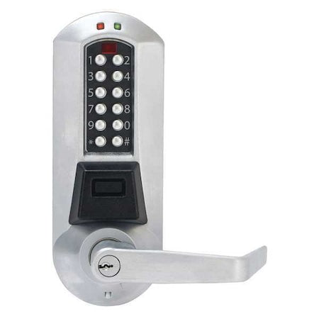 Dormakaba E5710XKWL-626-41 Electronic Locks, Cylindrical, SatinChrome