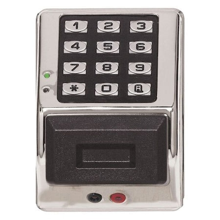 Trilogy PDK3000 US26D Access Control Keypad, Satin Chrome
