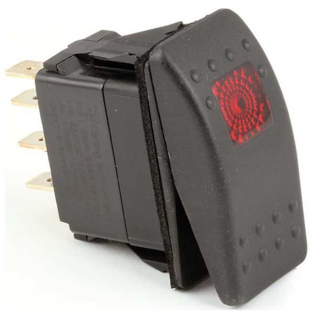 Cleveland SK2474101 Power Switch, Red, For Ovens/Ranges