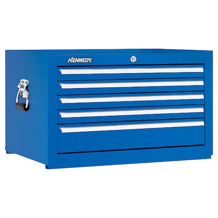 Kennedy 285XBL K Tool Chest, 5 Drawer, Blue