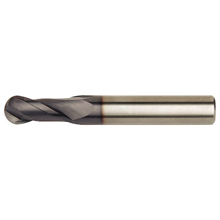Widia 40111600T056 Ball End Mill, Single End, 16.00 mm, Carbide
