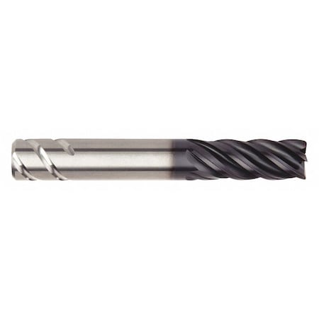 Widia 5V6E16006CT Corner Radius End Mill, 0.625 in