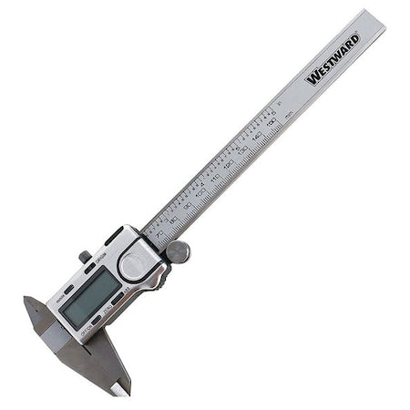 Westward 29AD41 Digital Caliper, Electronic, 0 to 8 In