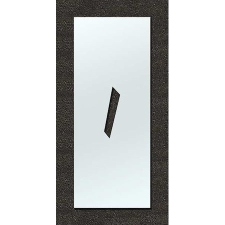 RAE STL-108-F108CO Airport Pavement Stencil, Symbol, Comma, 23 in Character Height, Not Applicable Font, Clear