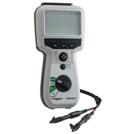 Megger TDR500/3 Time Domain Reflectometer, Backlit LCD, 5V