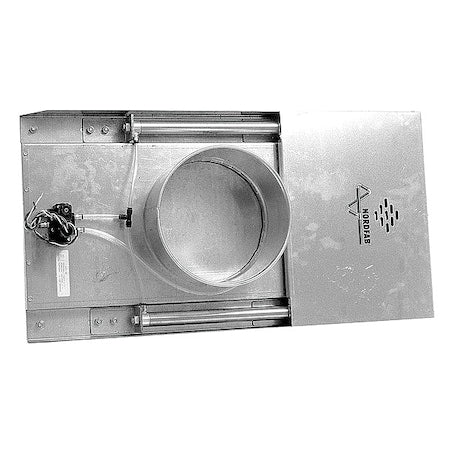 Nordfab 8010002433 Round Blast Gate, Galvanized Steel, 22 GA, 17.36