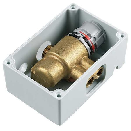 American Standard 605XTMV1070 Thermostatic Mixing Valve, Brass, 70 psi