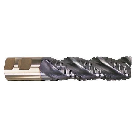 Cleveland C40042 3-Flute PM+ HSS-E CrnRad CC Special Profile Roughing EndMil CTD PM-538R-TC TiCN 1x1x3x5-1/2x0.06CR