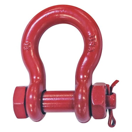 Crosby 1019560 Anchor Shackle, Carbon Steel, 17,000 lb.