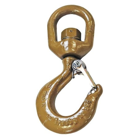 Crosby 1048834 Slip Hook, Alloy Steel, 1 5/8 in, 6,000 lb