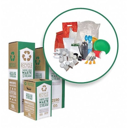 Zero Waste BOX RS6-L Breakroom Separation Box, 37 in L, 15 in W
