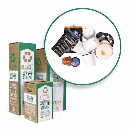 Zero Waste BOX CS8-L Coffee Capsules Box, 37 in L, 15 in W