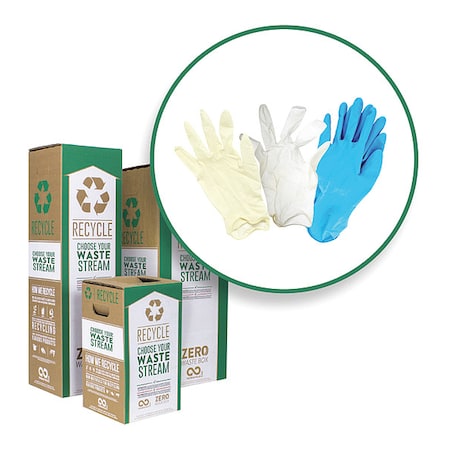 Terracycle Regulated Waste CS45-S Disposable Gloves Box, 20 in L, 11 in W