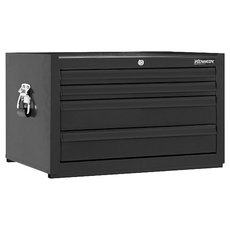 Kennedy 2904MPBK K Tool Chest, 4 Drawer, Black