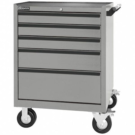 Kennedy 295MPGY Maintenance Pro(TM) Rolling Tool Cabinet, 5 Drawer, Gray