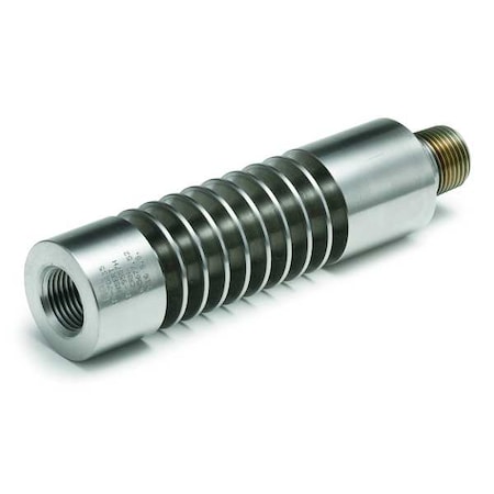 Ashcroft 021198SS25 Finned Pressure Siphon Snubber, 1/4 in, NPT