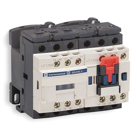 Square D LC2D32BD IEC Magnetic Contactor, 1NC/1NO, 24V DC, 3 P, Reversing, Screw Clamp